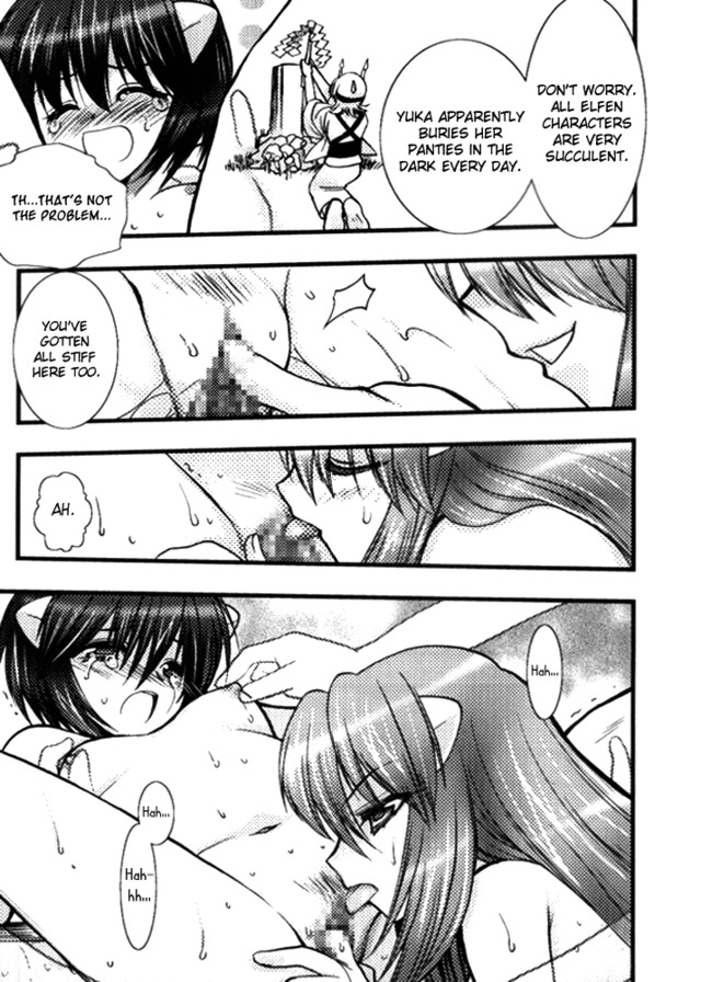 elfen lied hentai mangasimg manga elfen lied hana fab dee cfa akai abfa