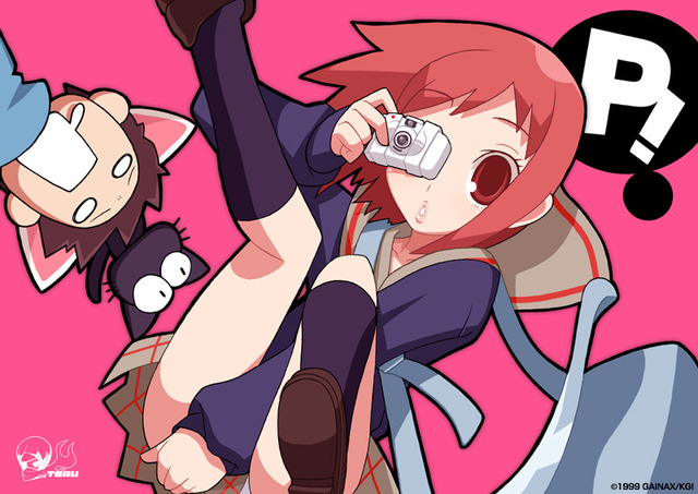 flcl hentai cat animal ears camera