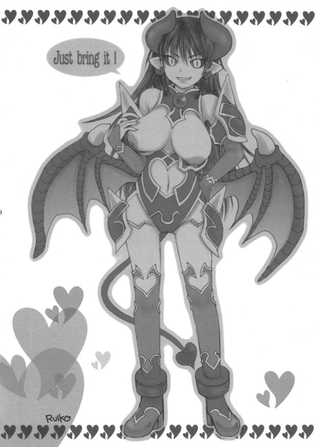 highres hentai hentai girl girls breasts demon highres ics astaroth