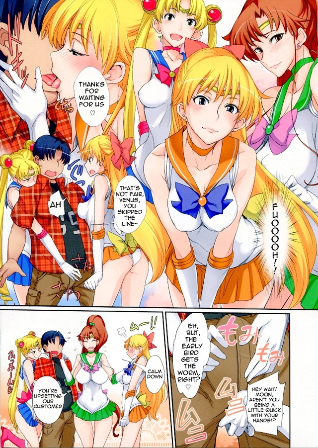 manga porn sailor moon girls moon fucked get sailor hard