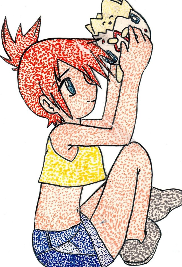 misty hentai manga pre morelikethis fanart misty togepi pointalism lindseydunno pisr