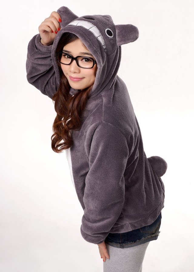 my neighbor totoro hentai tail store product ears cosplay neighbor totoro jacket wsphoto hoodie sweatshirt