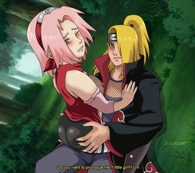 naruto & sakura hentai hentai naruto sakura haruno deidara