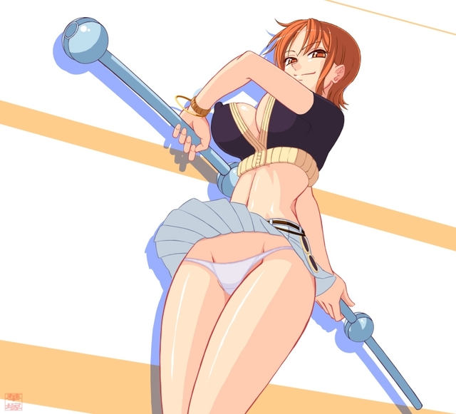 one piece hentai hentai thehentaiworld one piece nami favoring breeze