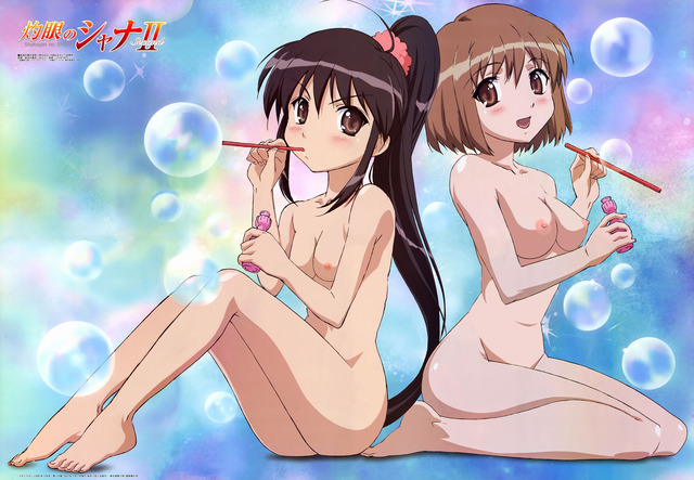 shakugan no shana hentai breasts nude photoshop highres flat cca chest filter bubble shakugan shana yoshida blowing kazumi dbdfc