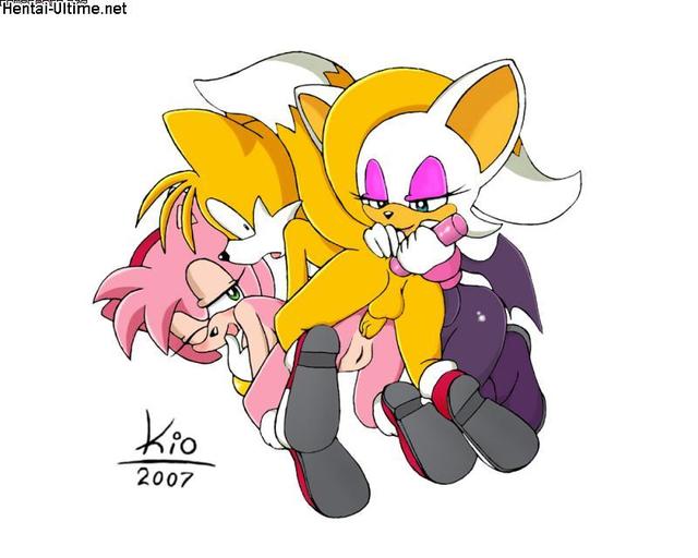 sonic the hedgehog  hentai hentai amy media sonic tails