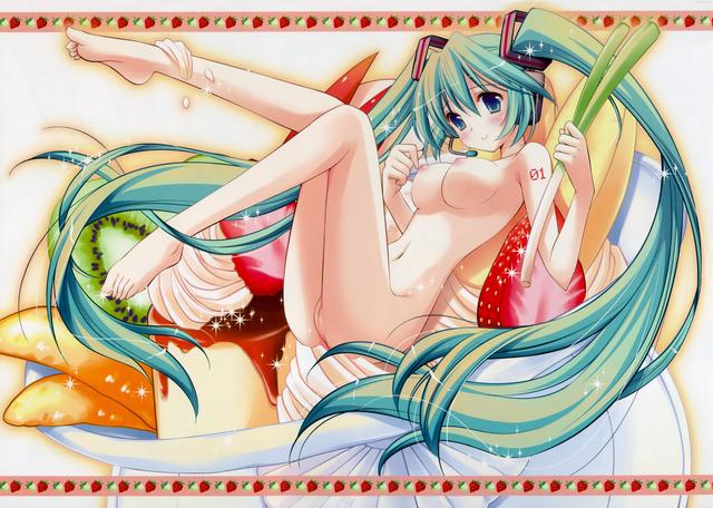 twintails hentai hentai collection pictures album hair lusciousnet feet green vocaloid hats