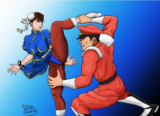 chun li hentai art chun bison cfbf vitorleone uwfnw