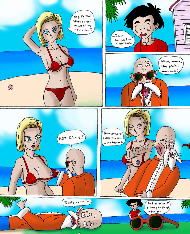 db z hentai dragon android comic entry krillin master eaa ball roshi kilotrays