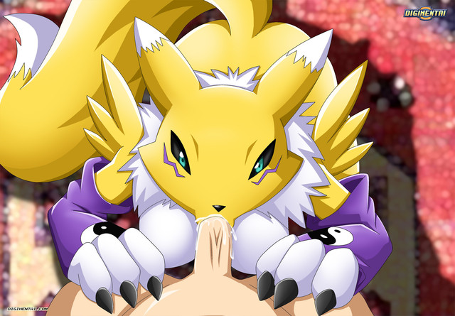 digimon furry hentai hentai from boob furry naughty blowjob digimon pov renamon