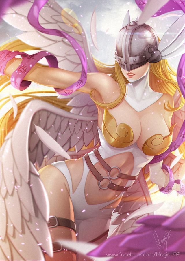 digimon hentai angewomon digimon angewomon magion exotication