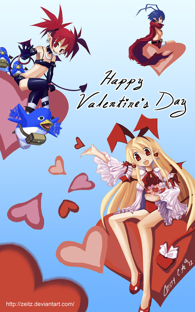 disgaea 3 hentai day pre morelikethis fanart valentine disgaea zeitz ppei