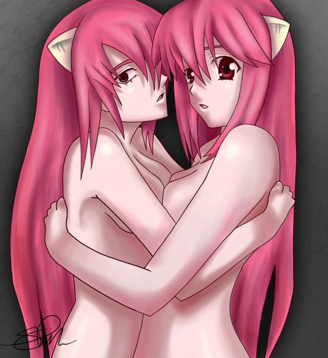 elfen lied hentai pictures art elfen lied lucy nyu sianeatscookies jscr