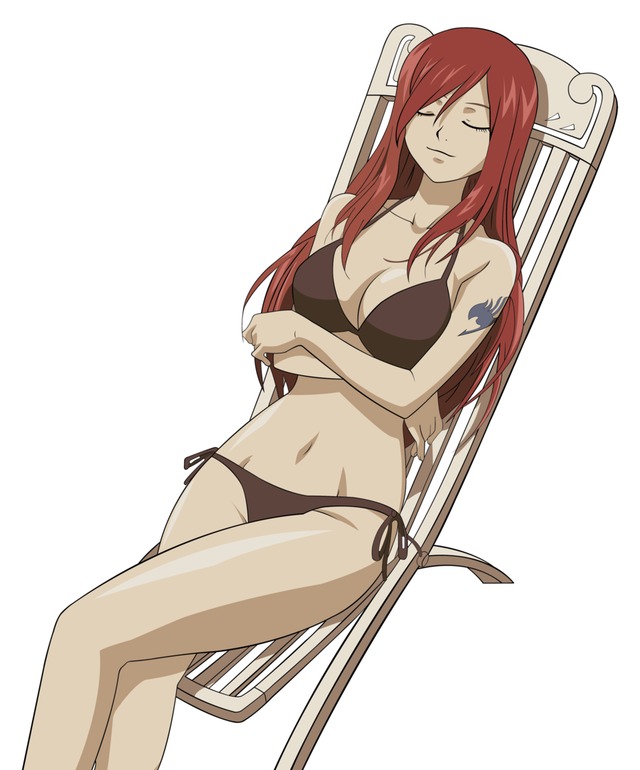 erza hentai doujin enjoying erza sunset zagtul favourites