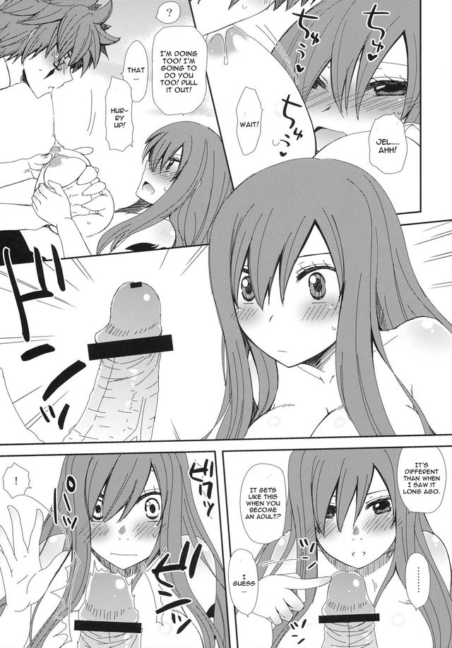 erza hentai doujin hentai tail page comics fairy eff read are teki erza moshimo