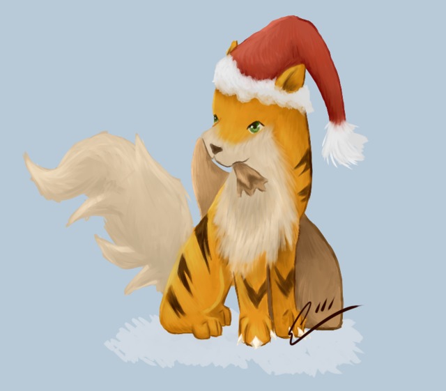 fairy tell hentai games digital morelikethis fanart santa painting growlithe aerolyx fdn