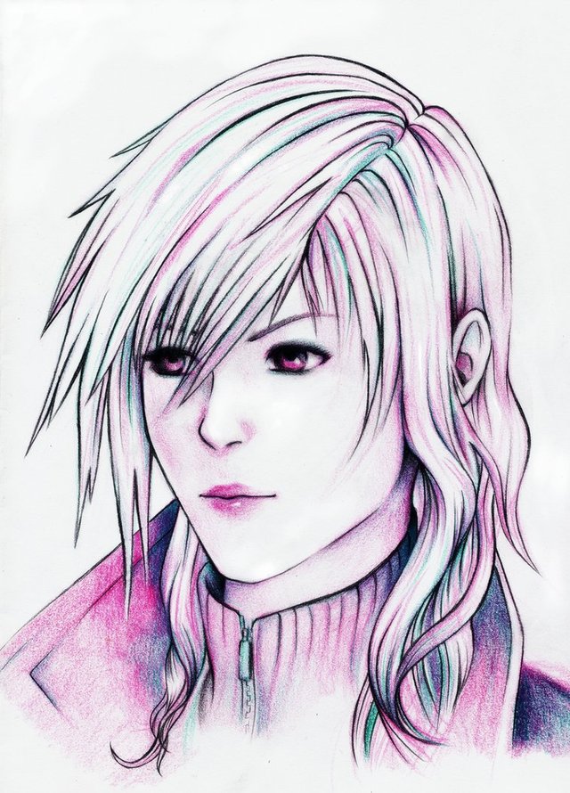 ffxiii lightning hentai chan pre morelikethis traditional fanart lightning drawings ffxiii meiyo