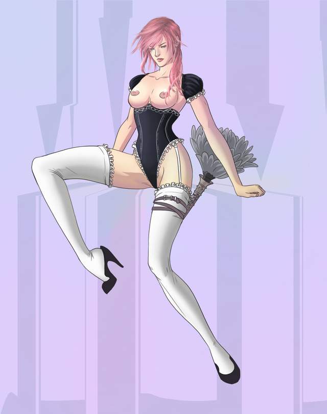 final fantasy lightning hentai maid pictures user lightning raphaella