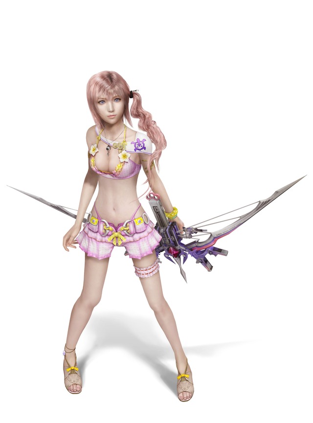 final fantasy xiii serah hentai hentai final fantasy xiii rosa serah beachwear