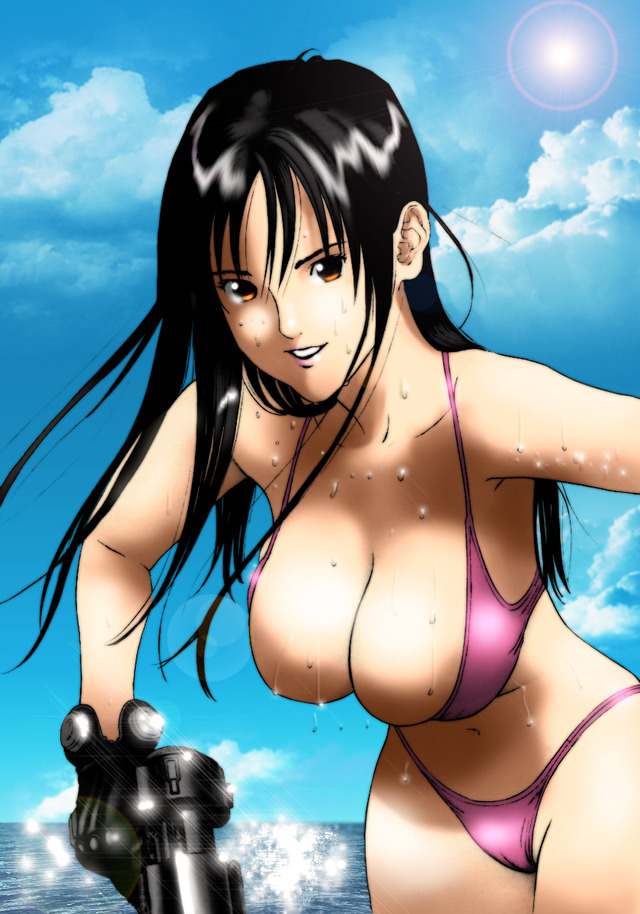 gantz reika hentai anime las grandes los mas con reika chicas pechos gantzters