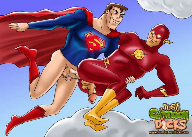 gay superhero hentai porn hardcore superheroes fun cartoon dicks gay