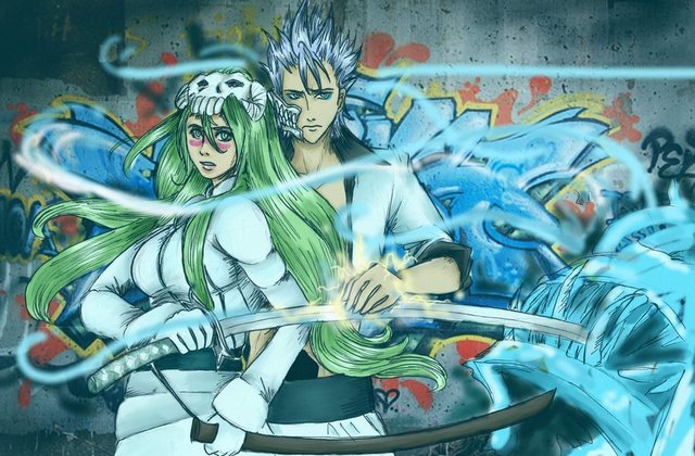 grimmjow hentai grimmjowxnel