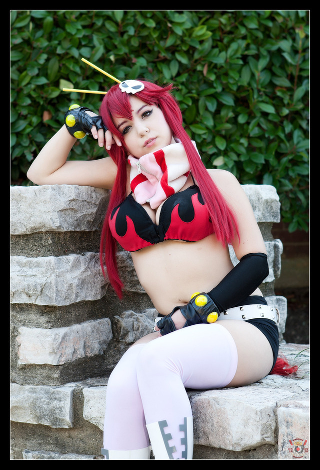 gurren lagaan hentai hentai cosplay gurren lagann yoko littner bunnyayumi