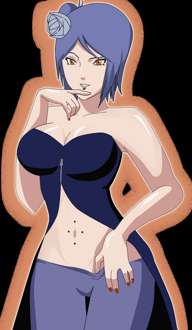 naruto konan hentai sexy morelikethis konan rndh