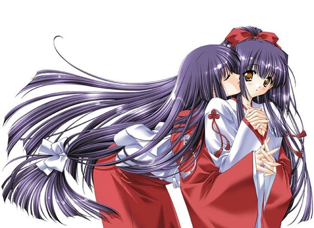 pics of anime hentai yuri wallpaper tsuki kiss kao nai scenes