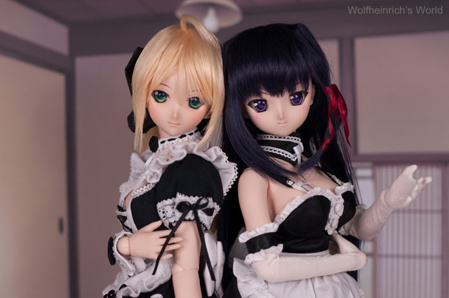 saber lily hentai maid web dream version lily saber dollfie kiriha kuze