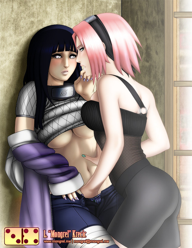 sakura and hinata hentai naruto media sakura hinata haruno hyuga mongrel