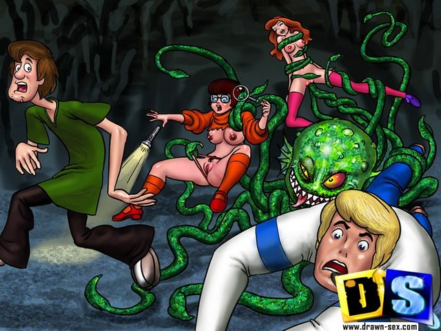 scooby doo hentai comic drawn presents scooby doo shit ratio