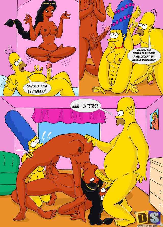 simpsons hentai comic hentai category ita marge