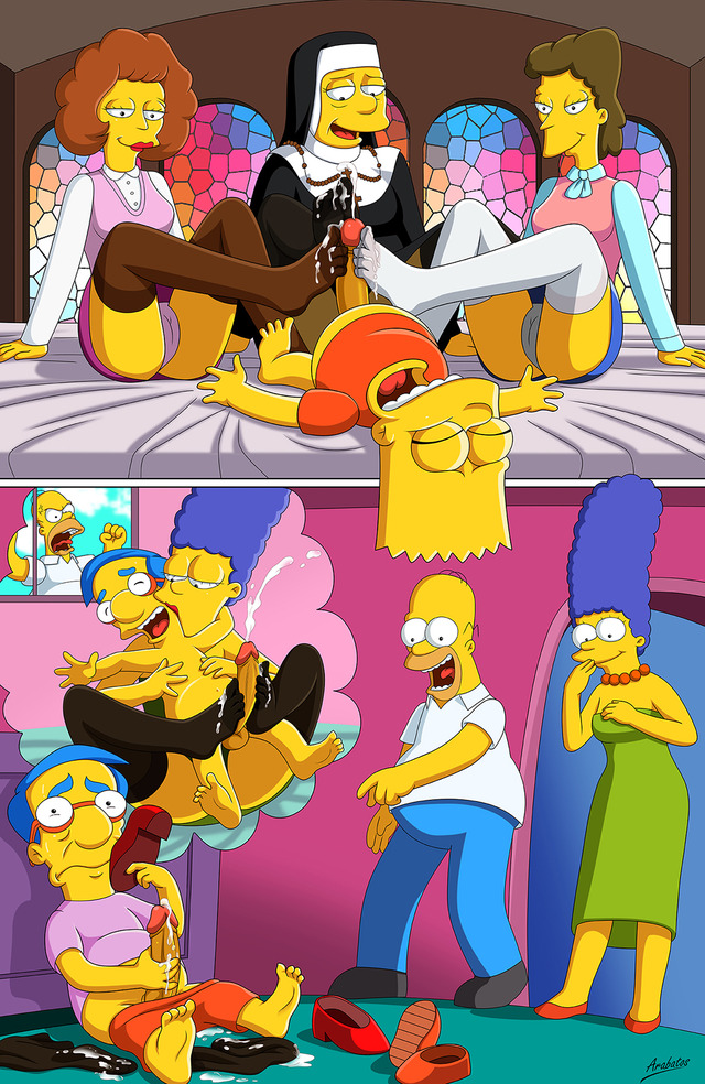 simpsons hentai ms pictures user foot simpsons arabatos