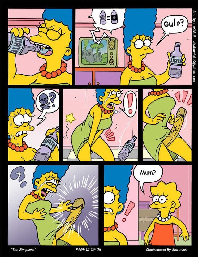 simpsons hentai ms hentai hentay shemale lisa simpsons simpson marge