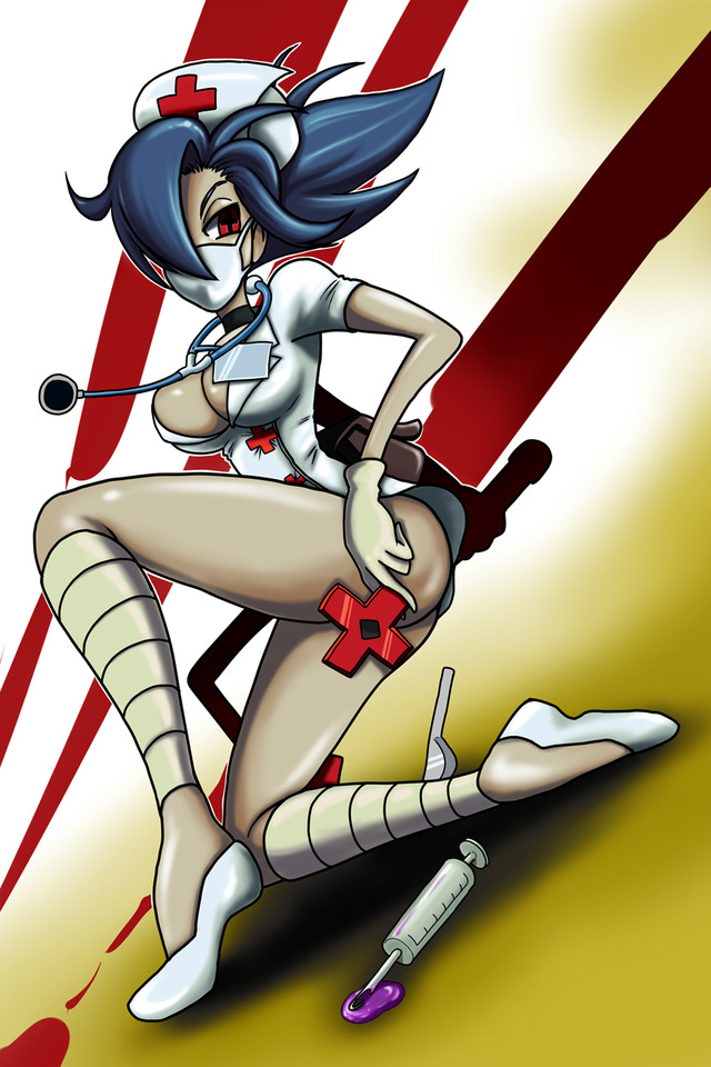 skull girls hentai art valentine skullgirls