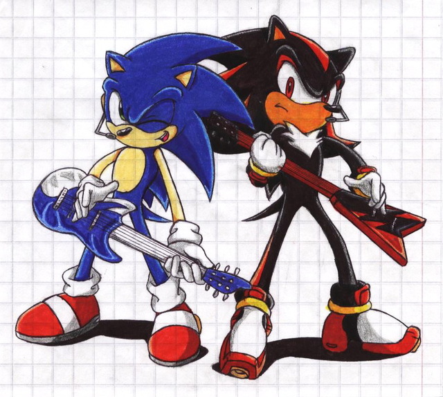 sonic and shadow hentai art sonic shadow fox srms maxus