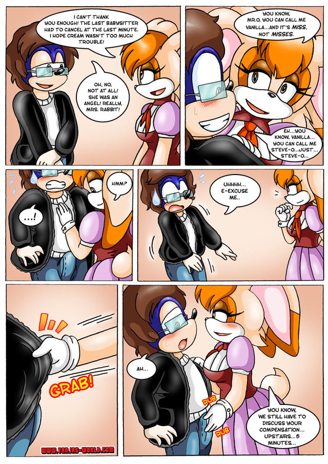 sonic cream hentai hentai gallery comics parody bunny sonic comic vanilla steve hop bunnyhop