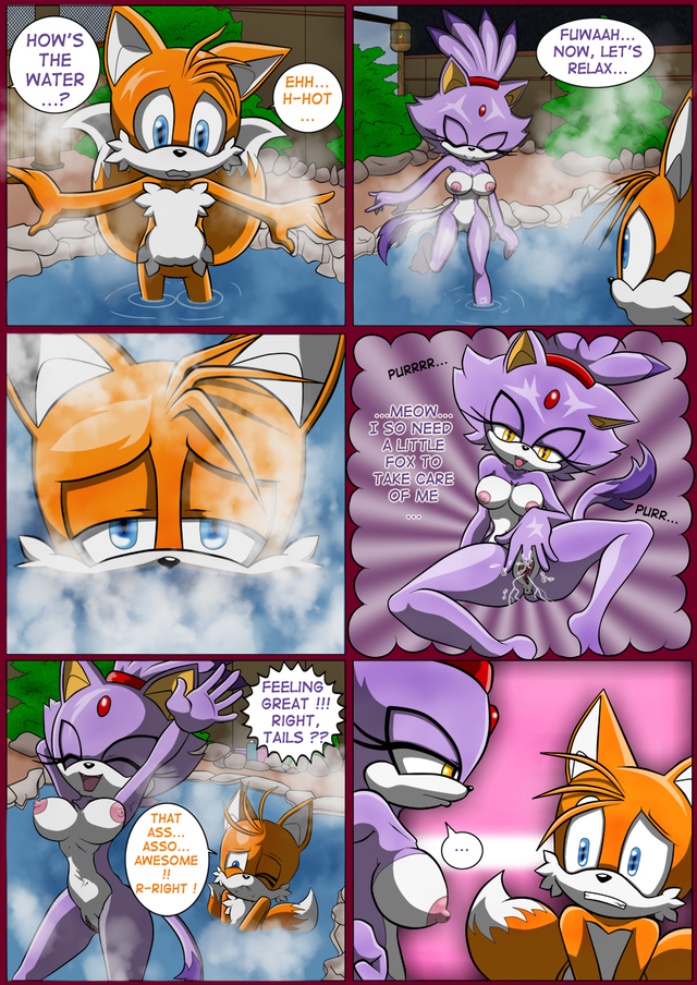 sonic hentai blaze sonic untitled comic zerbukii hedgehog ongoing commissioned