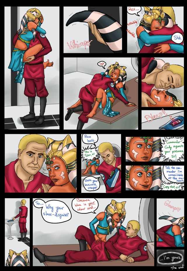 star wars hentai comic hentai page pics captain comic entry star wars rex clone ahsoka tano toxo