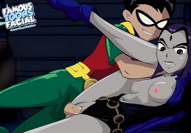 super hardcore hentai hentai teen super robin titans heroes raven