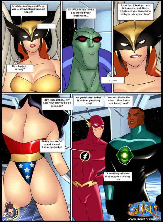 xxx hentai comics pictures part justice league