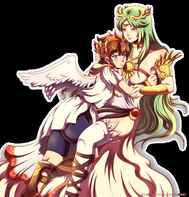 young zelda hentai art sama pre queen zelda palutena yfd