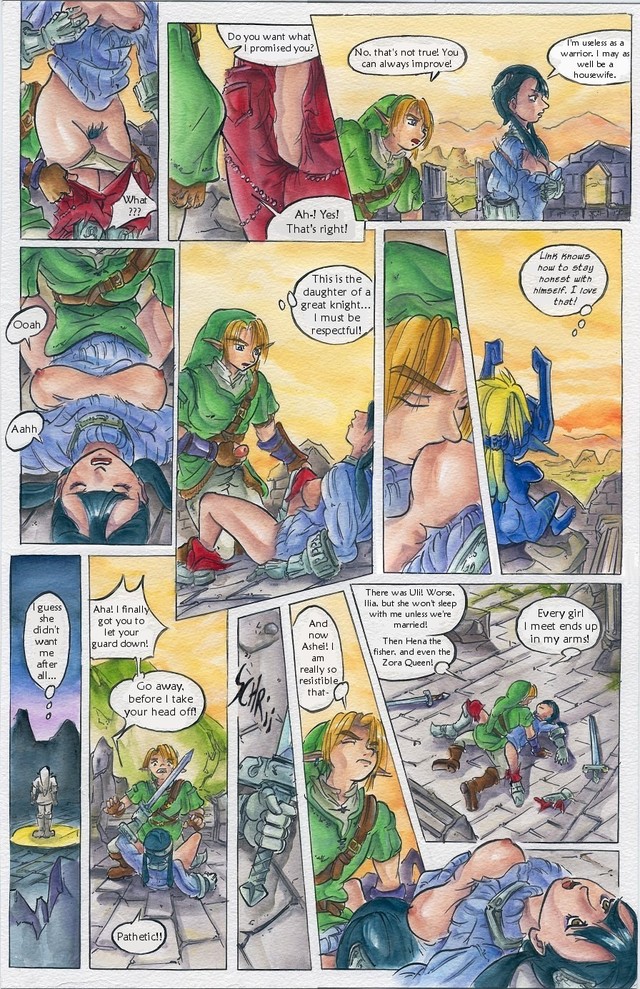 zelda hentai doujin anime hentai porn media comic twilight princess cartoon zelda fates