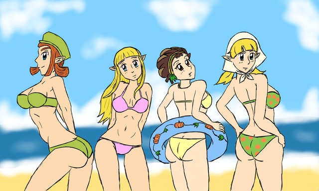 zelda hentai skyward girls digital morelikethis fanart skyward drawings blackmagicm miv