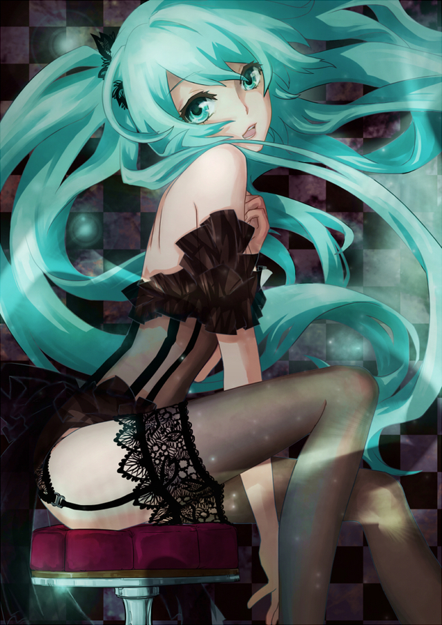 hatsune miku 3d hentai gallery misc safe miku viii lingerie france