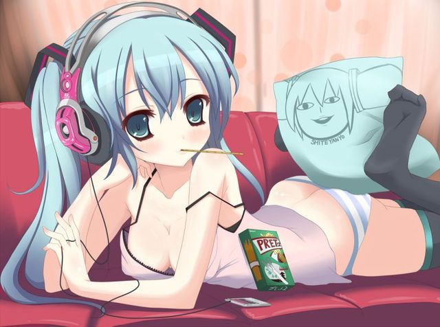 hatsune miku hentai pictures anime hentai gallery album pics miku med hatsune hentaigeeks