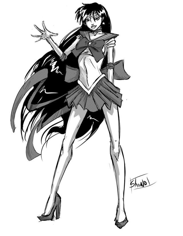 hentai sexy sailor cartoons pre morelikethis sailor fanart mars shono inksketch robyn