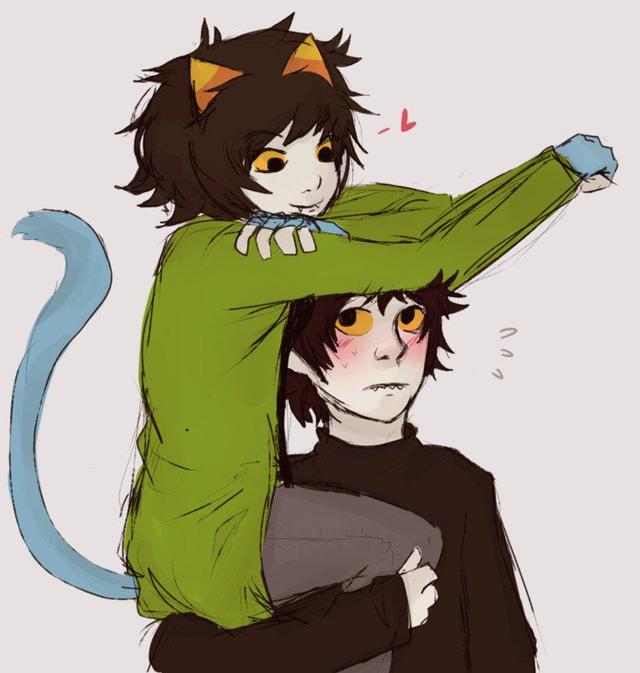 hintata hentai cartoons digital morelikethis vector karkat nepeta