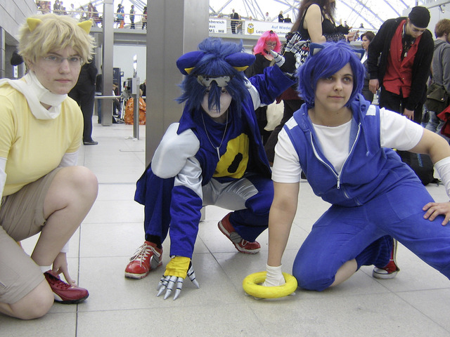 human sonic hentai art sonic cosplay metal tails